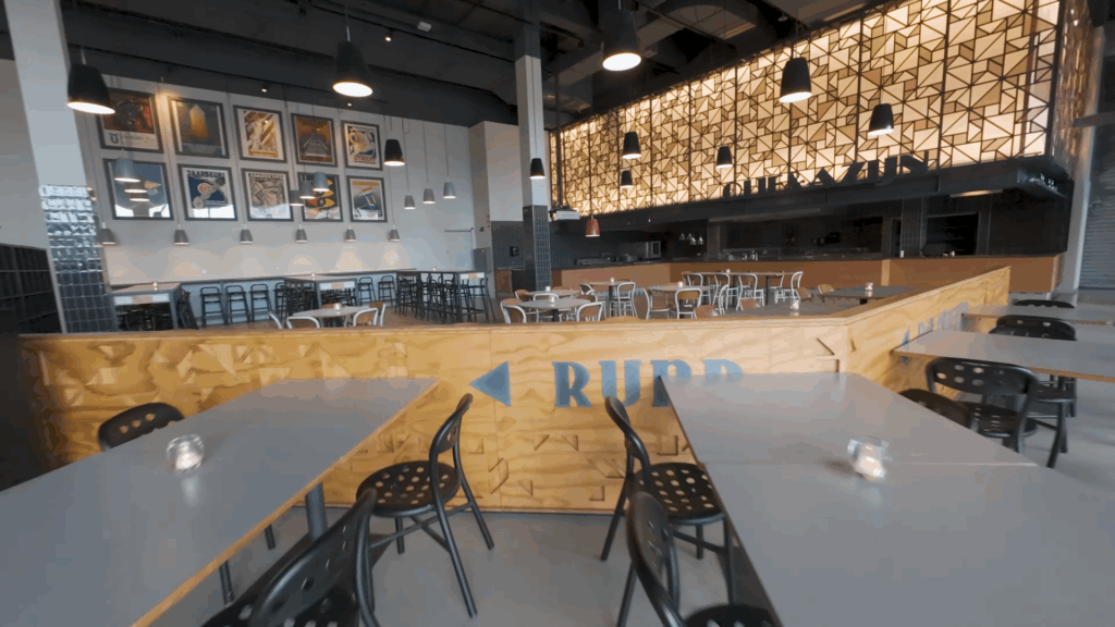 Foto van restaurant in de jaarbeurs